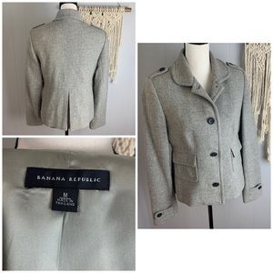 Banana Republic Wool Blend Lined Jacket-M